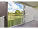 Balcony with golf course view and partial view of neighboring condos at 13905 Fairway Island Dr # 1022, Orlando, FL 32837