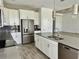 Sleek kitchen with stainless steel appliances and an island at 5013 Center Ct, St Cloud, FL 34772