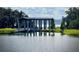 Community boat dock on a lake at 5013 Center Ct, St Cloud, FL 34772
