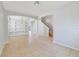 Dining area with built-in shelving and staircase access at 2839 Boating Blvd, Kissimmee, FL 34746