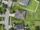 House and backyard aerial view, showing a single-Gathering home in a residential area at 2839 Boating Blvd, Kissimmee, FL 34746