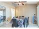 Dining area with a table and chairs near the kitchen at 3090 Tioga Ter, Deltona, FL 32738