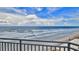 Stunning ocean view from private balcony, featuring expansive beach and waves at 5207 S Atlantic Ave # 1226, New Smyrna Beach, FL 32169
