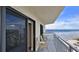 Private balcony with ocean views and seating at 5207 S Atlantic Ave # 1226, New Smyrna Beach, FL 32169
