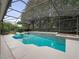 Refreshing screened-in pool perfect for summer days at 25013 Derby Dr, Sorrento, FL 32776