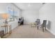 Home office features a large window, desk and comfortable seating at 821 Sun Burst Rd, Winter Haven, FL 33880