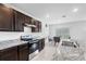 Kitchen with stainless steel appliances and granite countertops at 821 Sun Burst Rd, Winter Haven, FL 33880