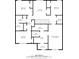 Two-story home floor plan, 2285 sq ft, includes multiple bedrooms, bathrooms and a garage at 821 Sun Burst Rd, Winter Haven, FL 33880