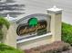 Squire's Grove community sign detail with logo at 821 Sun Burst Rd, Winter Haven, FL 33880