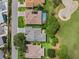 Top-down view of house and neighboring homes at 16950 Se 80Th Bellavista Cir, The Villages, FL 32162