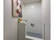 Convenient dog wash station with white tile and modern fixtures at 905 Marabon Ave, Orlando, FL 32806