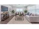 Modern living room featuring hardwood floors and stylish furniture at 905 Marabon Ave, Orlando, FL 32806