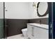 Modern bathroom with contemporary vanity and fixtures at 210 Chelton Cir, Winter Park, FL 32789