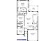 Open floor plan featuring 3 bedrooms, 2 baths, lanai, and 2-car garage at 4350 Sagefield Dr, St Cloud, FL 34773