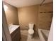 Clean bathroom with a bathtub, toilet and vanity at 6091 Village Cir # Ge, Orlando, FL 32822