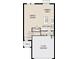 First floor plan includes Gathering room, kitchen, dining area, and two-car garage at 1955 Hemingway Cir, Groveland, FL 34736