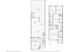 Two-story floor plan featuring 4 bedrooms, 3 bathrooms, and a spacious living area at 8976 Amelia Downs Trl, Kissimmee, FL 34747