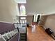 Spacious living room with hardwood floors and vaulted ceilings at 14534 Potanow Trl, Orlando, FL 32837