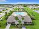Community pool and clubhouse with lush landscaping at 2222 Elmsford Pt, Sanford, FL 32771