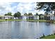 Serene lakefront community with fountain and gazebo at 954 Courtyard Ln # 11, Orlando, FL 32825