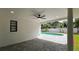 Relaxing patio area with view of the pool at 1124 Munster St, Orlando, FL 32803