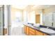 Bathroom boasts double sinks, a garden tub, and a separate shower at 441 Montara Dr, Davenport, FL 33897