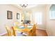 Casual dining area with wood table and chairs at 441 Montara Dr, Davenport, FL 33897