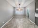 Bright dining room with tile flooring and pendant light at 5408 Manchester Dr, St Cloud, FL 34771