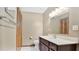 Clean bathroom with updated vanity and tiled shower at 3472 Country Walk Dr, Port Orange, FL 32129