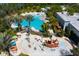 Resort-style pool with pirate-themed water play area at 832 Longboat Dr, Davenport, FL 33896