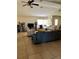 Bright living room with large windows and comfortable furniture at 836 Rosemere Cir, Orlando, FL 32835