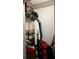 Shelved closet with clothing, purses and other items at 11544 Westwood Blvd # 1325, Orlando, FL 32821