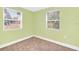 Bright bedroom with neutral walls and carpet at 5351 E Johnson Ave, Haines City, FL 33844
