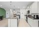 Modern kitchen with granite countertops and island at 1820 Holden Ridge Ln, Clermont, FL 34715