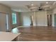 Spacious living area with wood flooring and high ceilings at 1420 Lake Harney Rd, Geneva, FL 32732