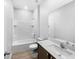 Bathroom with tub and shower combination at 6122 Dolostone Dr, Lakeland, FL 33811