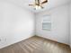 Bright bedroom with ceiling fan and neutral carpeting at 6122 Dolostone Dr, Lakeland, FL 33811