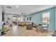 Open-concept Gathering room with comfy seating and access to backyard at 1890 Altavista Cir, Lakeland, FL 33810