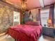 Charming bedroom with a Hogwarts mural and comfortable bedding at 1471 Rolling Fairway Dr, Davenport, FL 33896