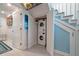 Convenient laundry closet with stackable washer and dryer at 2903 Hill St, New Smyrna Beach, FL 32169