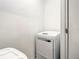 Laundry room with washer and dryer in a closet at 1410 Wexford Way, Davenport, FL 33896