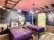 Themed bedroom with Hogwarts Express mural and two twin beds at 1410 Wexford Way, Davenport, FL 33896