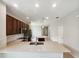 Modern kitchen with stainless steel appliances and light countertops at 3420 Sagebrush St, Harmony, FL 34773