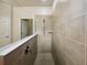 Large walk-in shower with tile surround at 3420 Sagebrush St, Harmony, FL 34773
