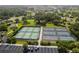 Tennis and pickleball courts with ample parking available at 17479 Se 82Nd Pecan Ter, The Villages, FL 32162