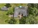 Aerial view of a single Gathering home, detached garage, and large lot at 2101 Appy Ln, Apopka, FL 32712