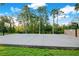 Outdoor basketball court with two hoops and green lines at 4409 Cleary Way, Orlando, FL 32828