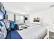 Guest bedroom with two twin beds and a flat-screen TV at 8930 Sydney Ave, Kissimmee, FL 34747