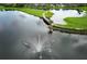 Golf course with lake and fountain at 14126 Fox Glove St, Winter Garden, FL 34787