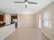 Bright dining area with hardwood floors and access to back patio at 442 Ellis Square Ct, Sanford, FL 32771